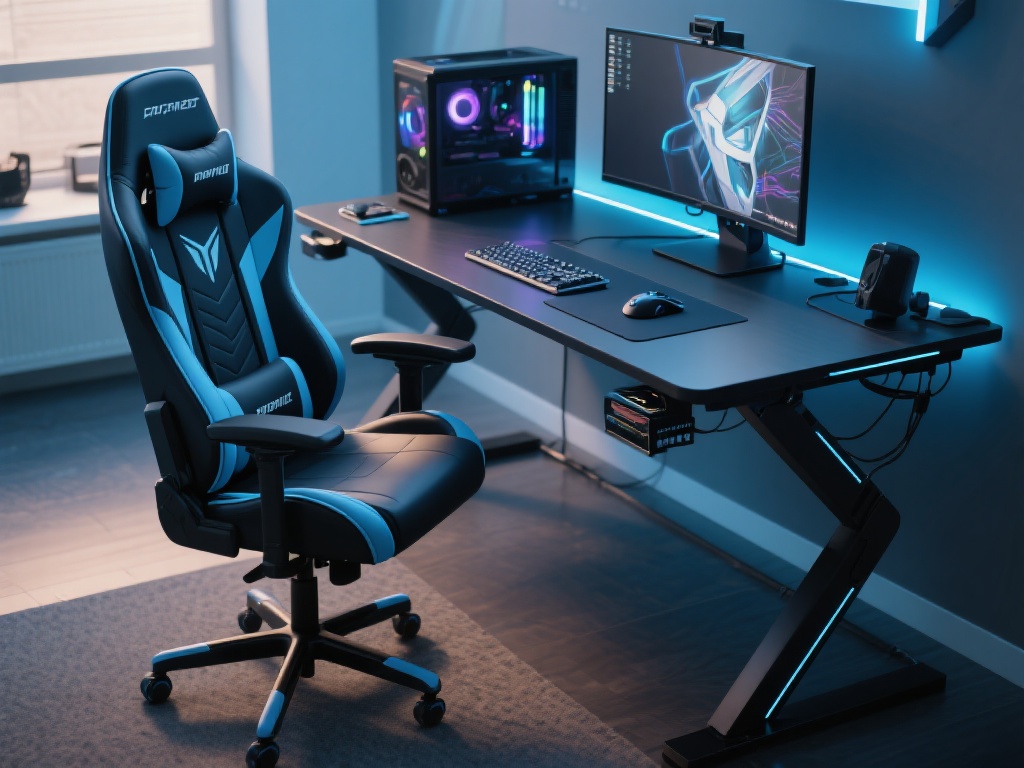 与硬件契合的电竞椅和桌也是必不可少的一部分。购买人