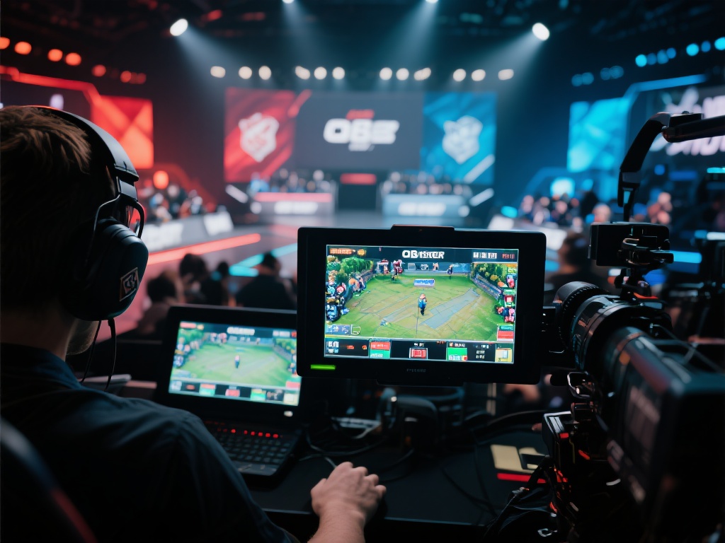 在电竞比赛中，OB（Observer，观察员）视角